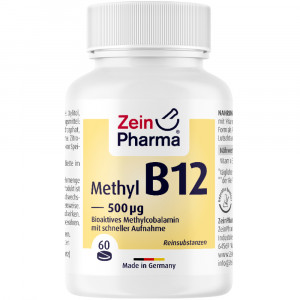 ZeinPharma VITAMIN B12 500 μg Methylcobalamin Lutschtabletten