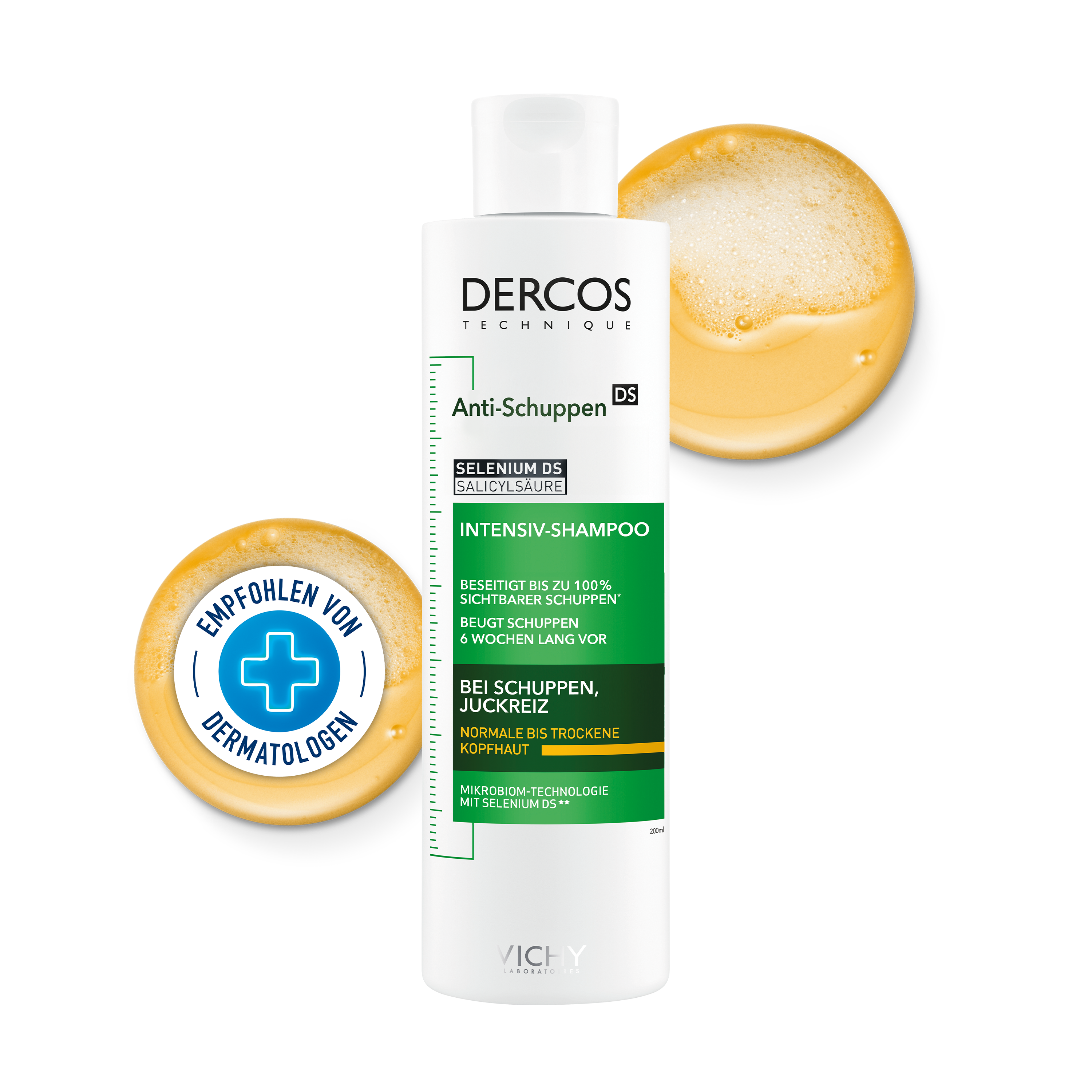 VICHY DERCOS Anti-Schuppen Shampoo trockene Kopfhaut