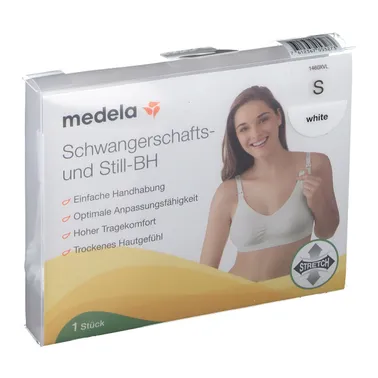 MEDELA Schwangerschafts- u.Still-BH S weiß