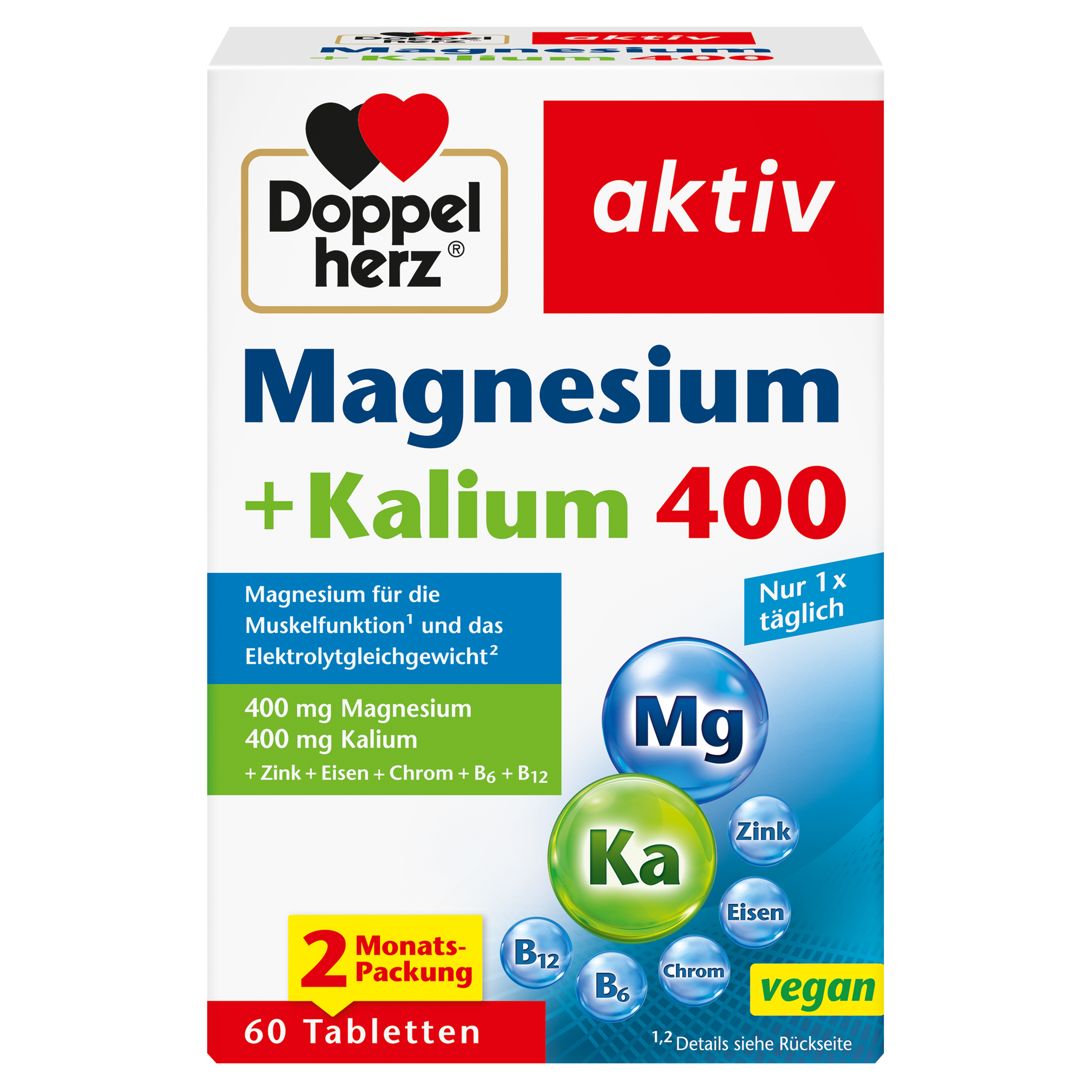 Doppelherz DOPPELHERZ Magnesium+Kalium Tabletten