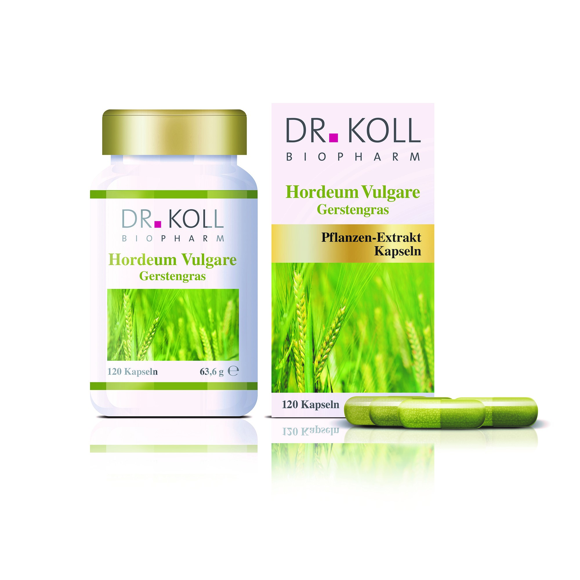 DR. KOLL BIOPHARM GERSTENGRAS HORDEUM vulgare Kapseln