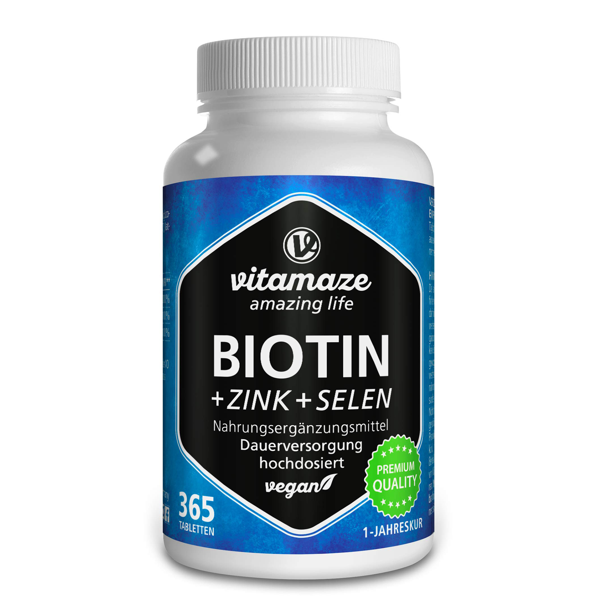 VITAMAZE BIOTIN 10 mg hochdosiert+Zink+Selen Tabletten