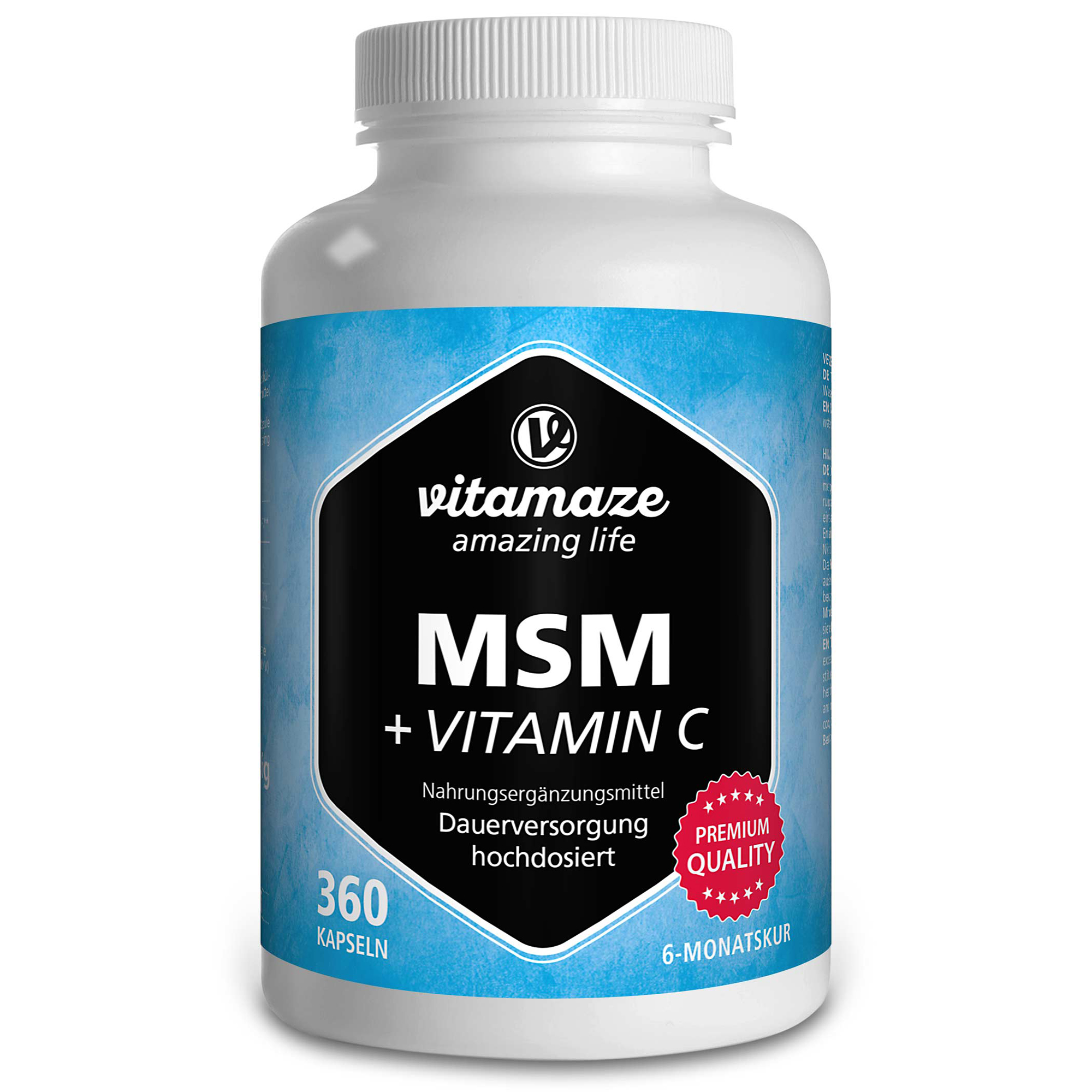 VITAMAZE MSM HOCHDOSIERT+Vitamin C Kapseln