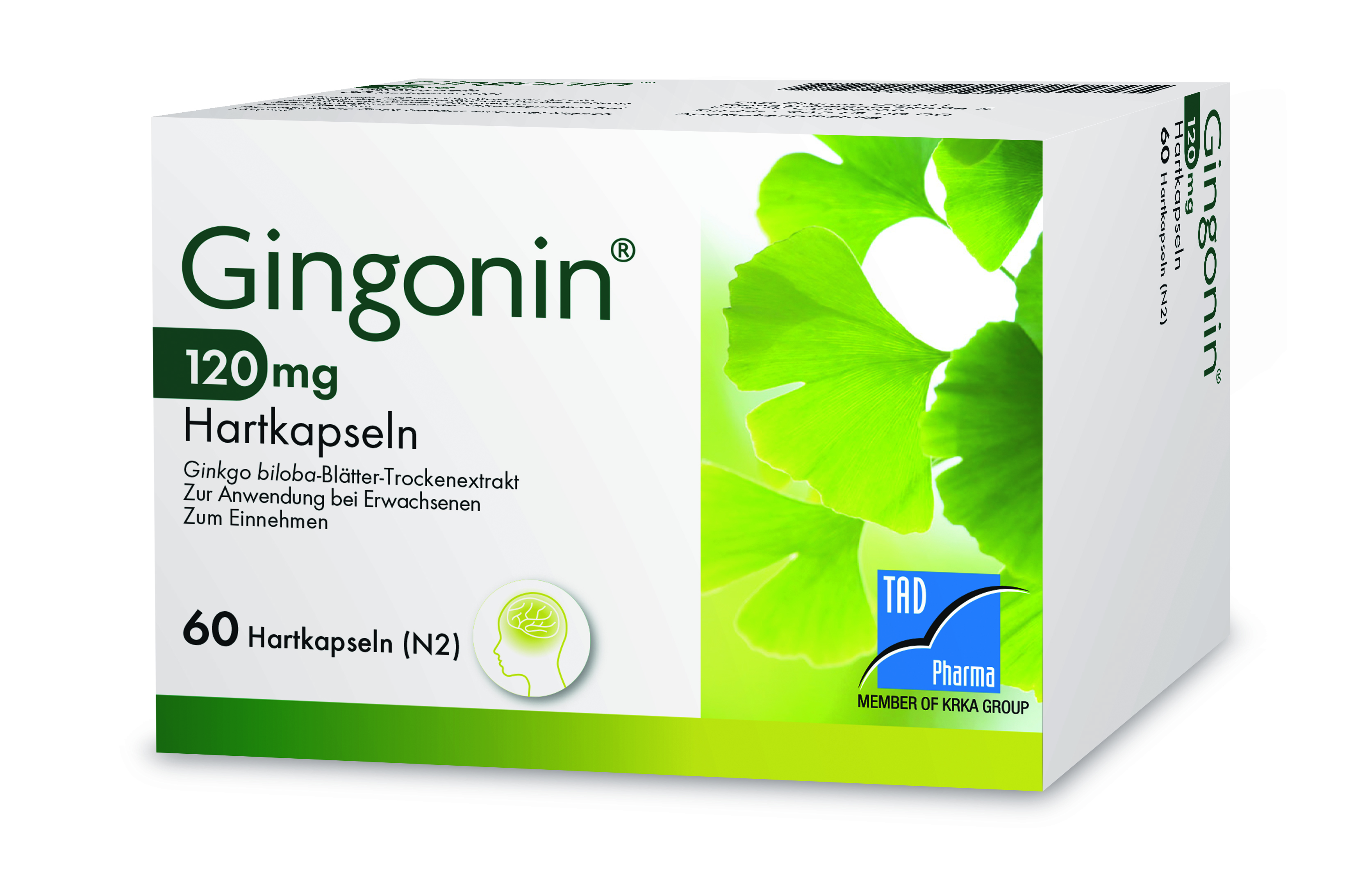 TAD PHARMA GINGONIN 120 mg Hartkapseln