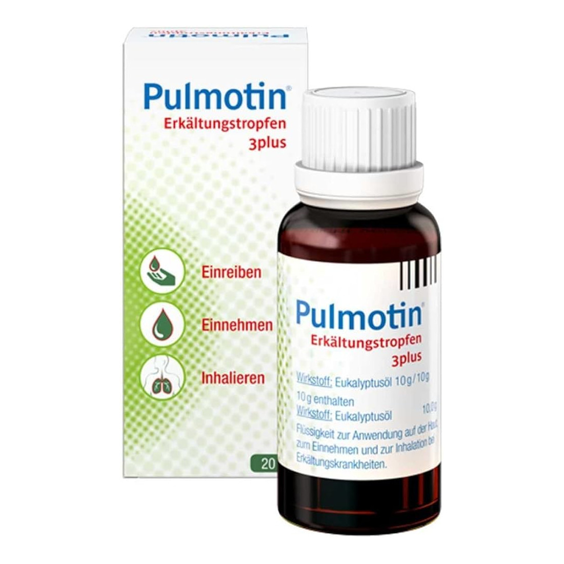 PULMOTIN Erkältungstropfen 3plus