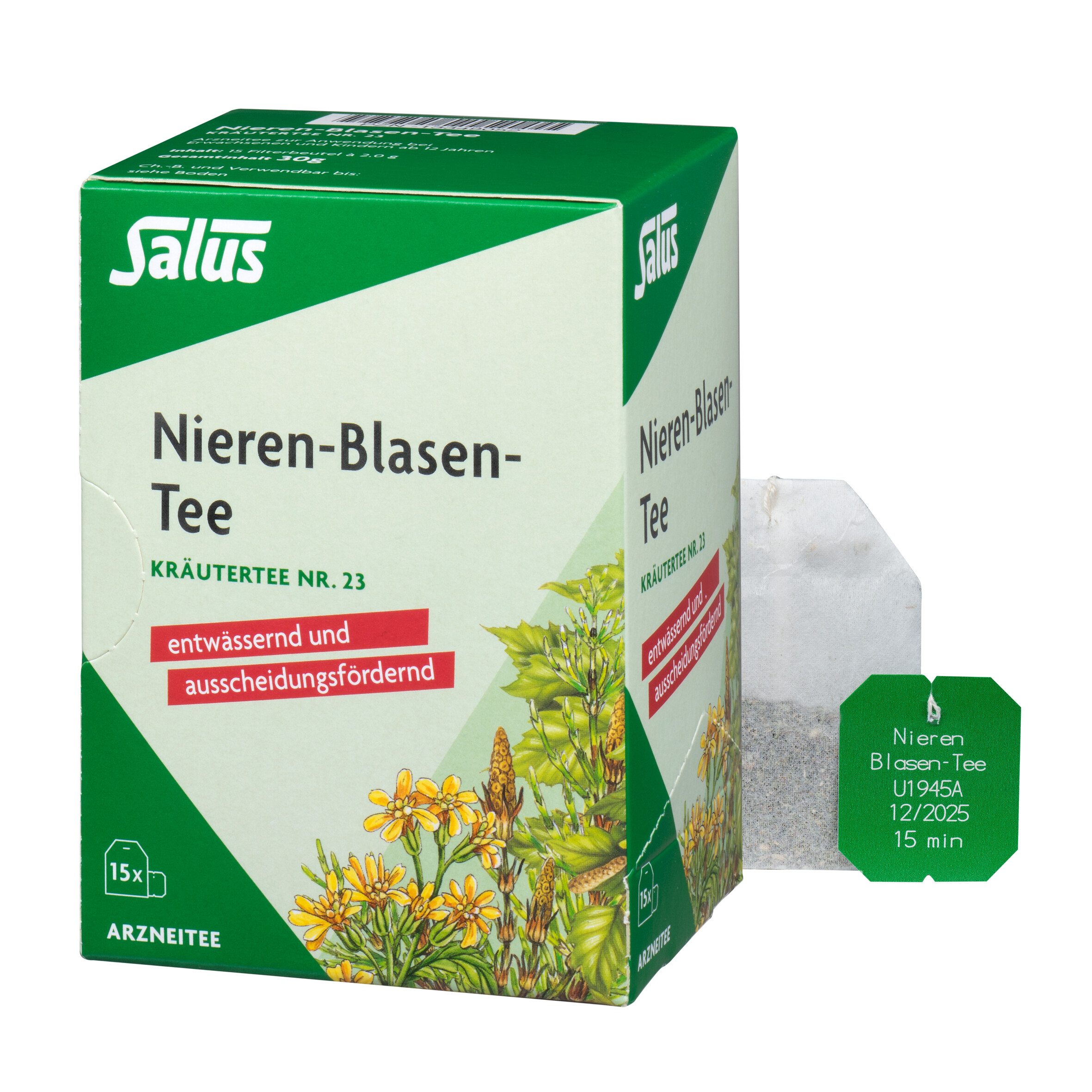 SALUS PHARMA NIEREN BLASEN Tee Kräutertee Nr.23 Salus Fbtl.