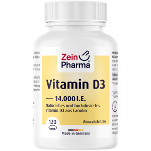 VITAMIN D3 14.000 I.E. Softgel-Kapseln ZeinPharma