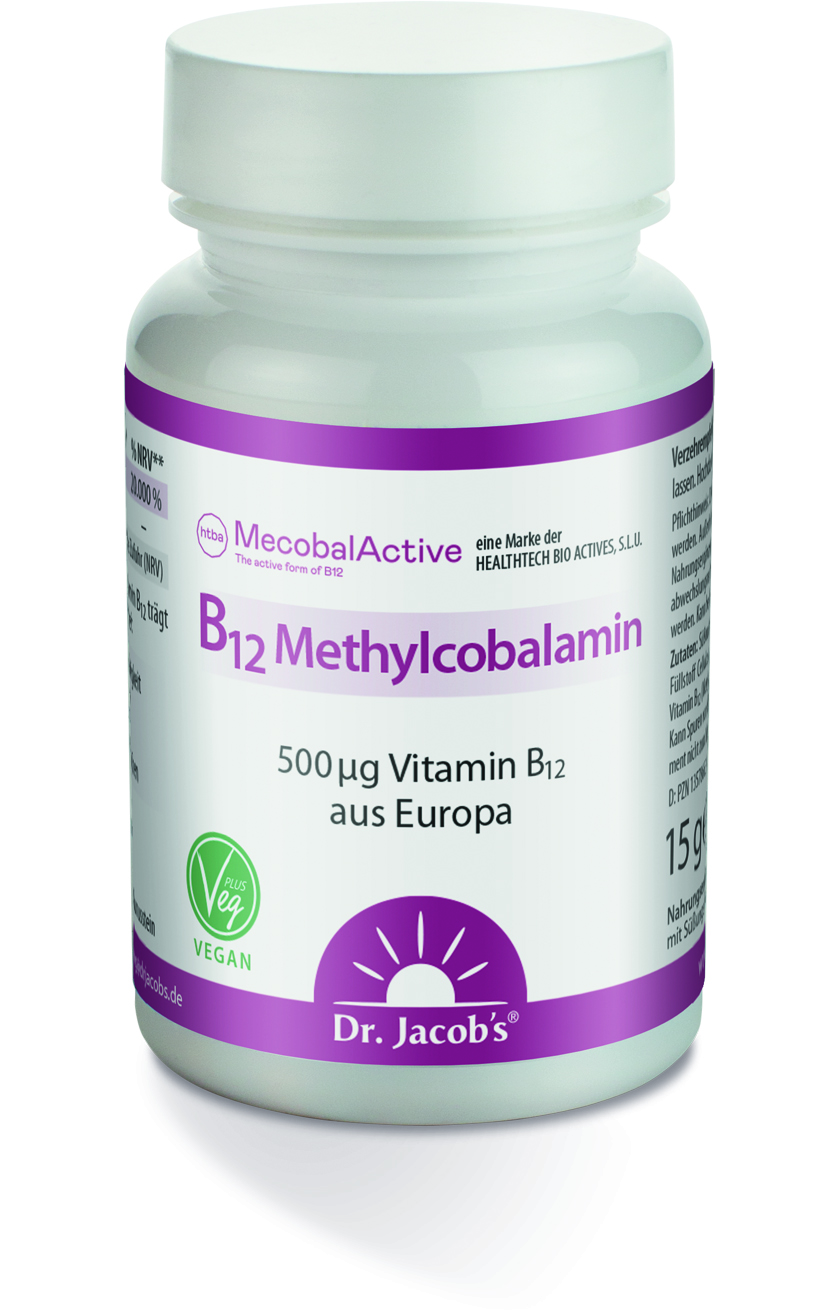 DR.JACOBS MEDICAL B12 METHYLCOBALAMIN Dr.Jacob's Lutschtabletten