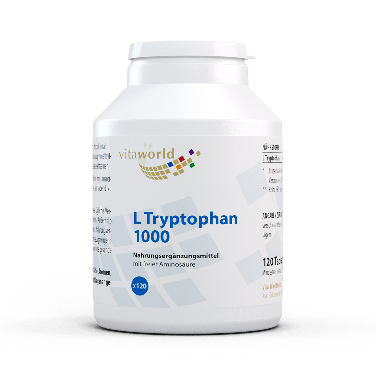 VITA WORLD L-TRYPTOPHAN 1000 Tabletten