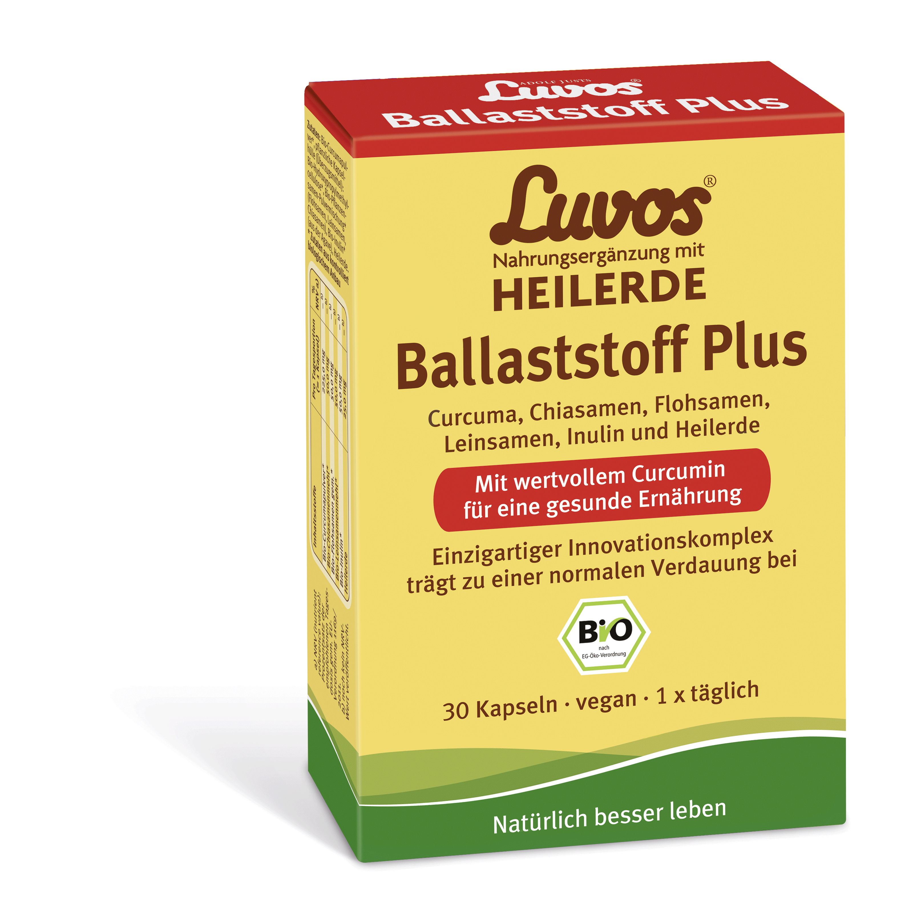 LUVOS Heilerde Bio Ballaststoff Plus Kapseln