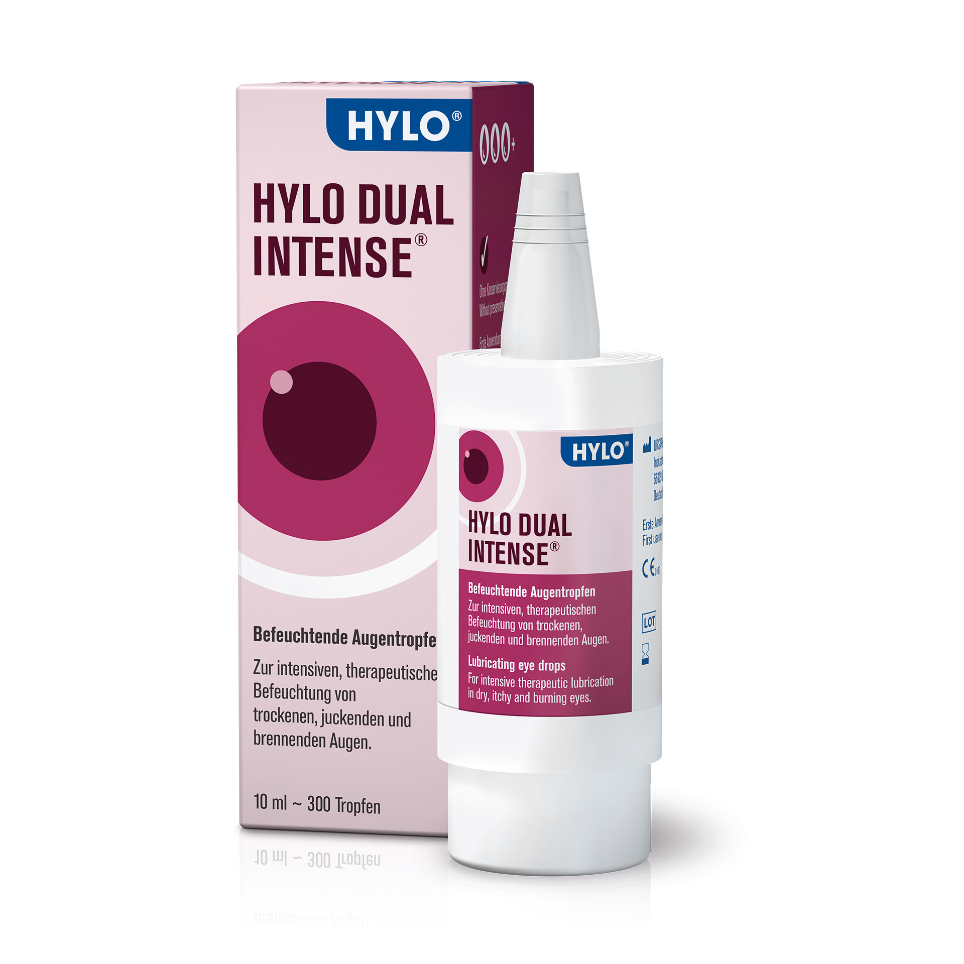 URSAPHARM ARZNEIMITTEL HYLO DUAL intense Augentropfen