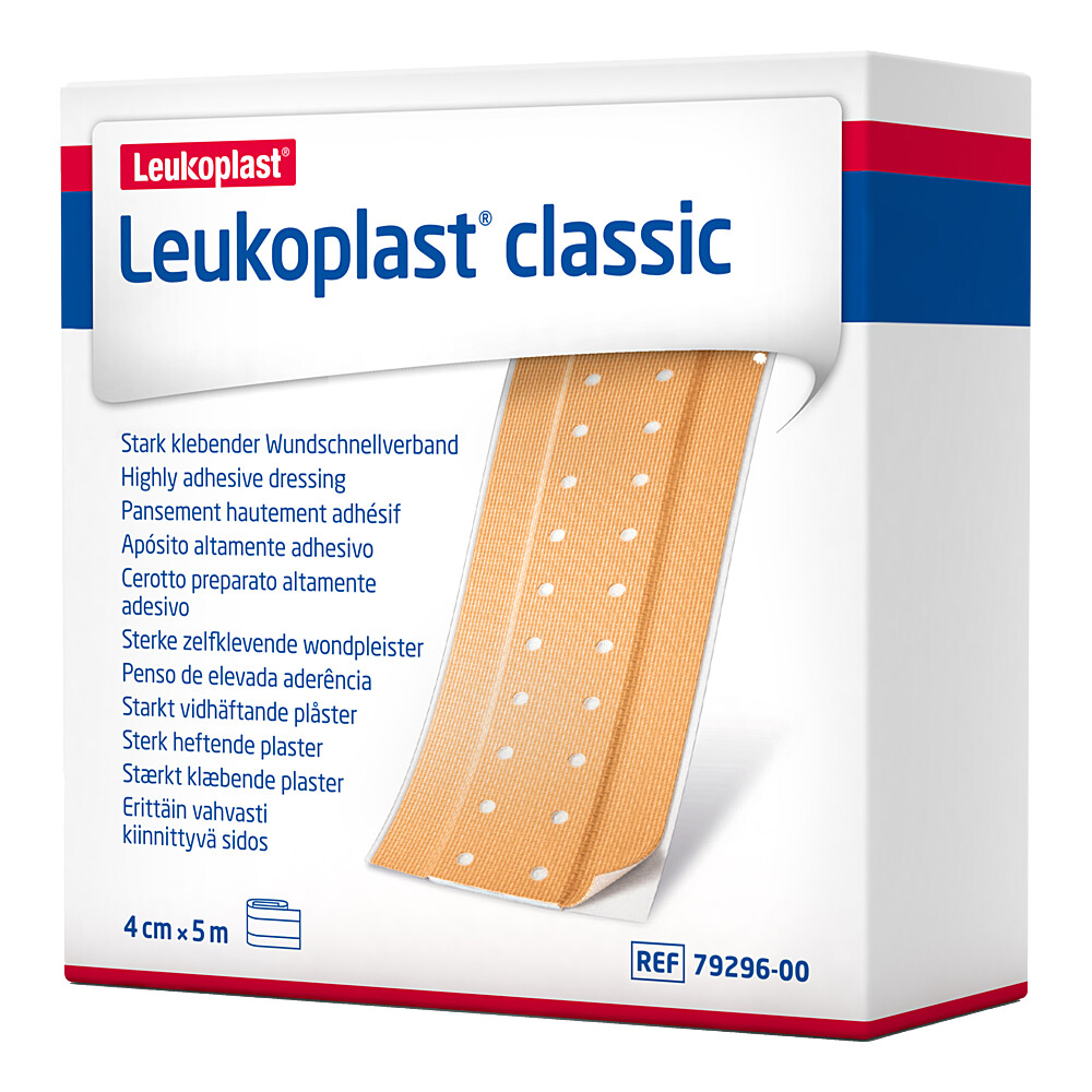 LEUKOPLAST Classic Pflaster 4 cmx5 m Rolle