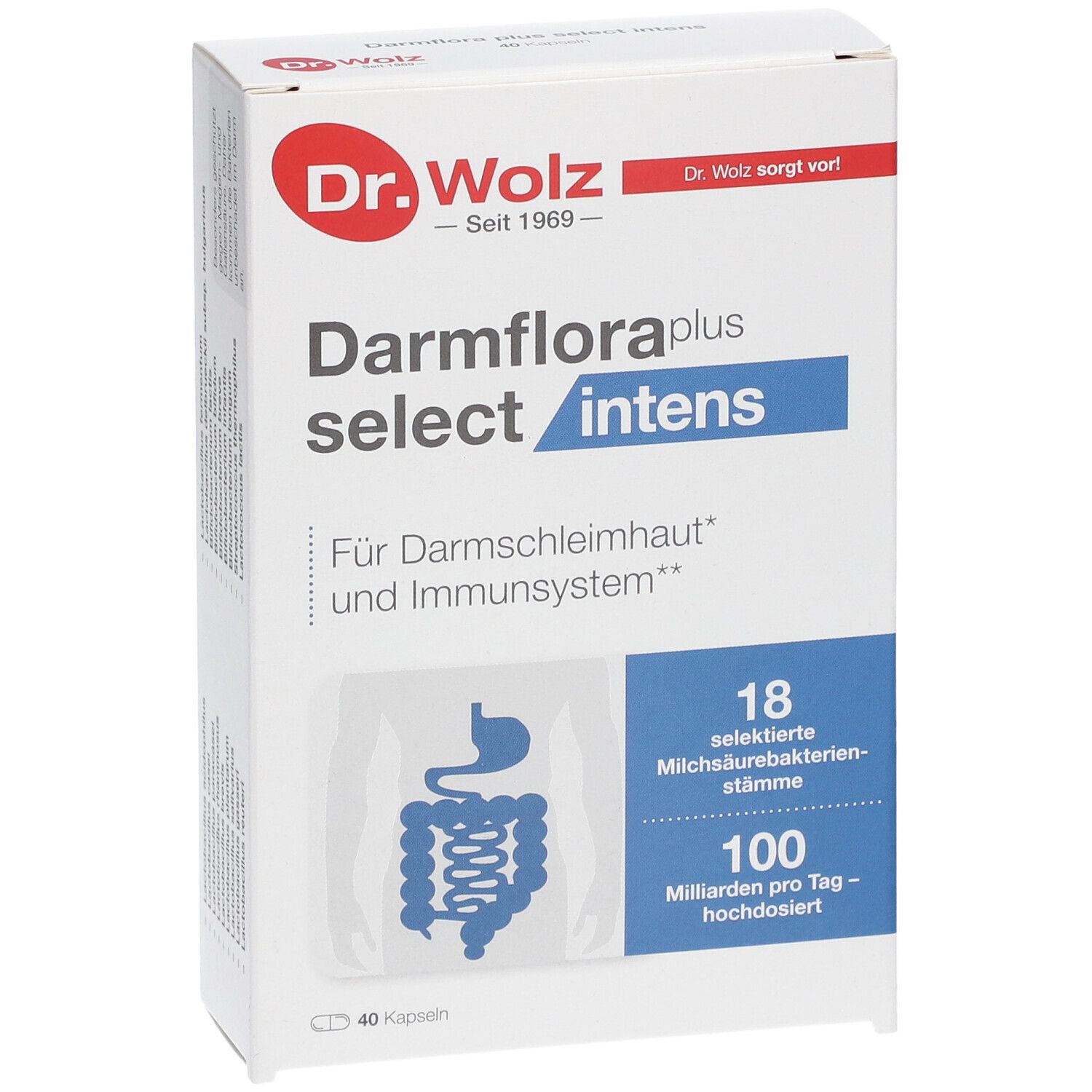 Dr. WOLZ ZELL DARMFLORA plus select intens Kapseln