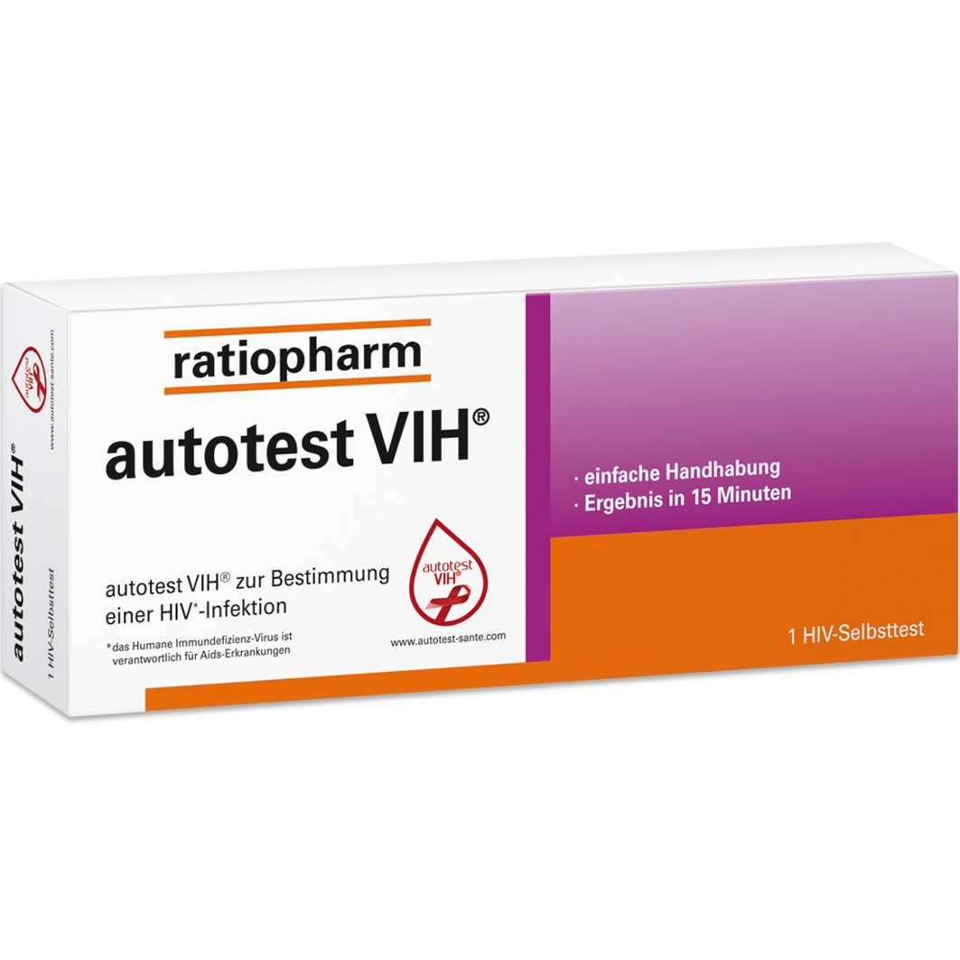 RATIOPHARM AUTOTEST VIH HIV-Selbsttest ratiopharm