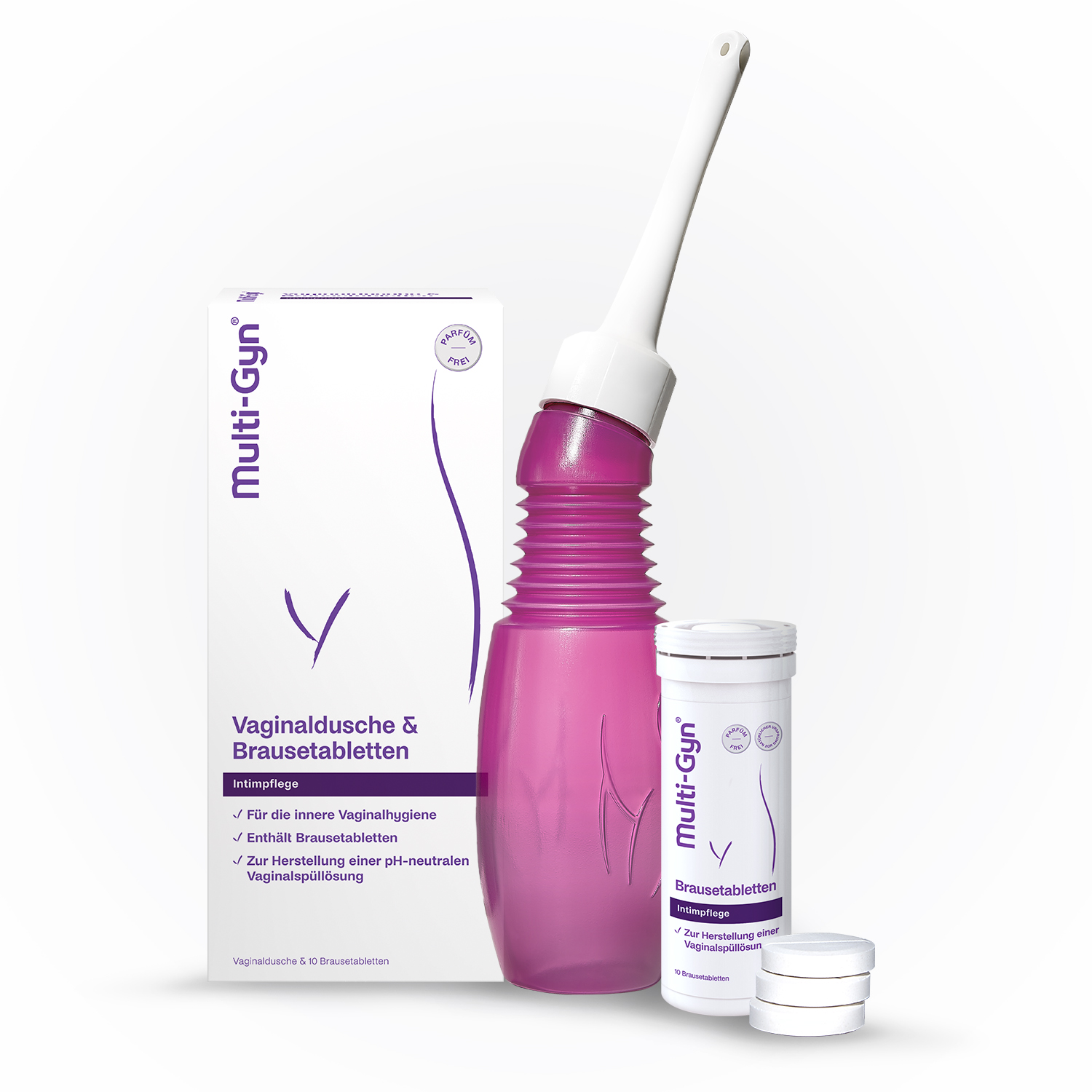 MULTI-GYN Vaginaldusche Kombipack Brausetabletten