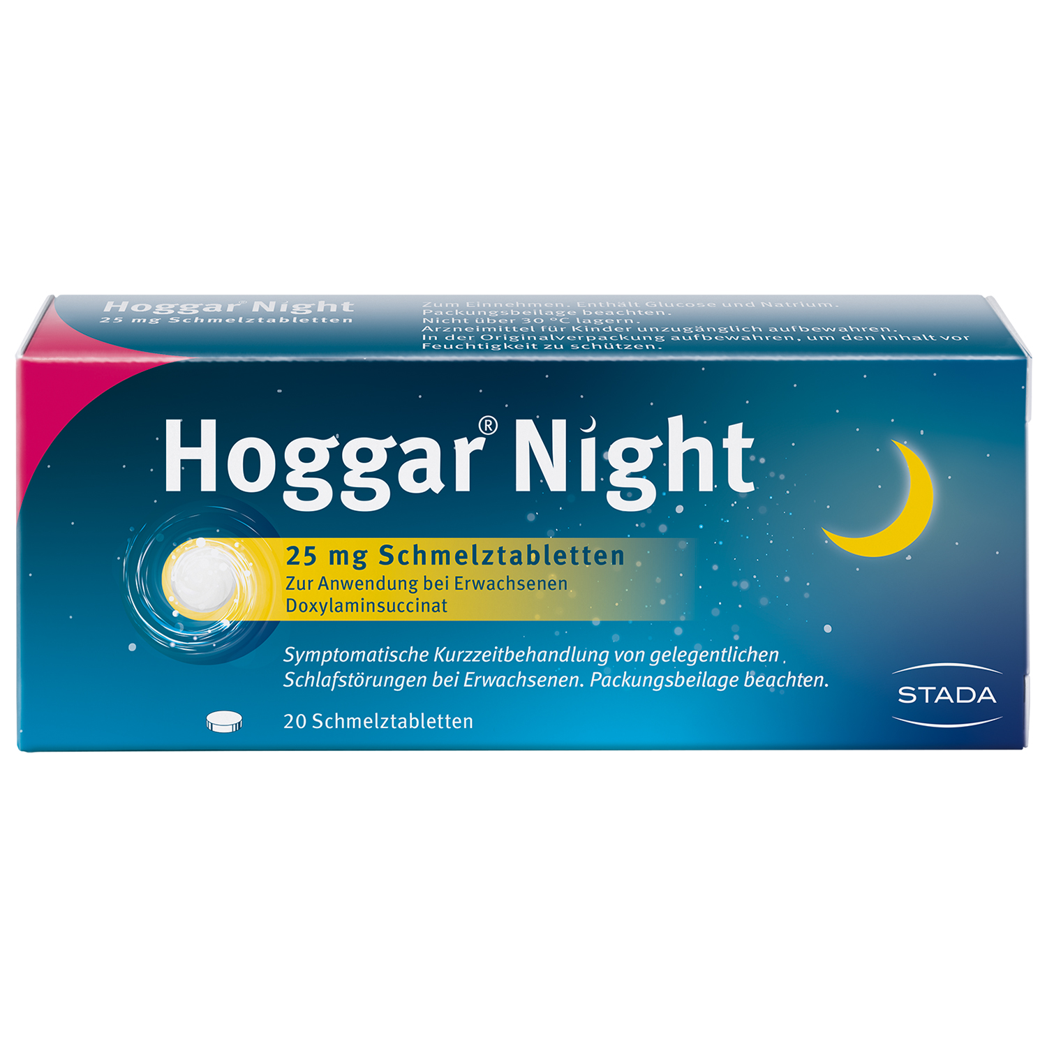 STADA HOGGAR Night 25 mg Schmelztabletten