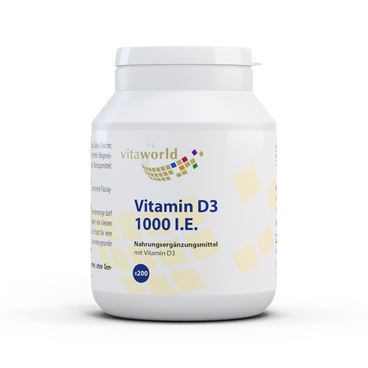 VITA WORLD VITAMIN D3 1000 I.E. pro Tag Tabletten