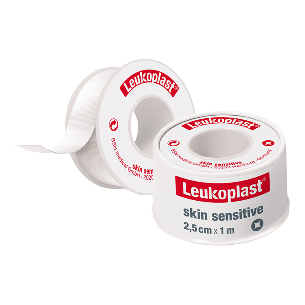 LEUKOPLAST Skin Sensitive 2,5 cmx1 m m.Schutzring