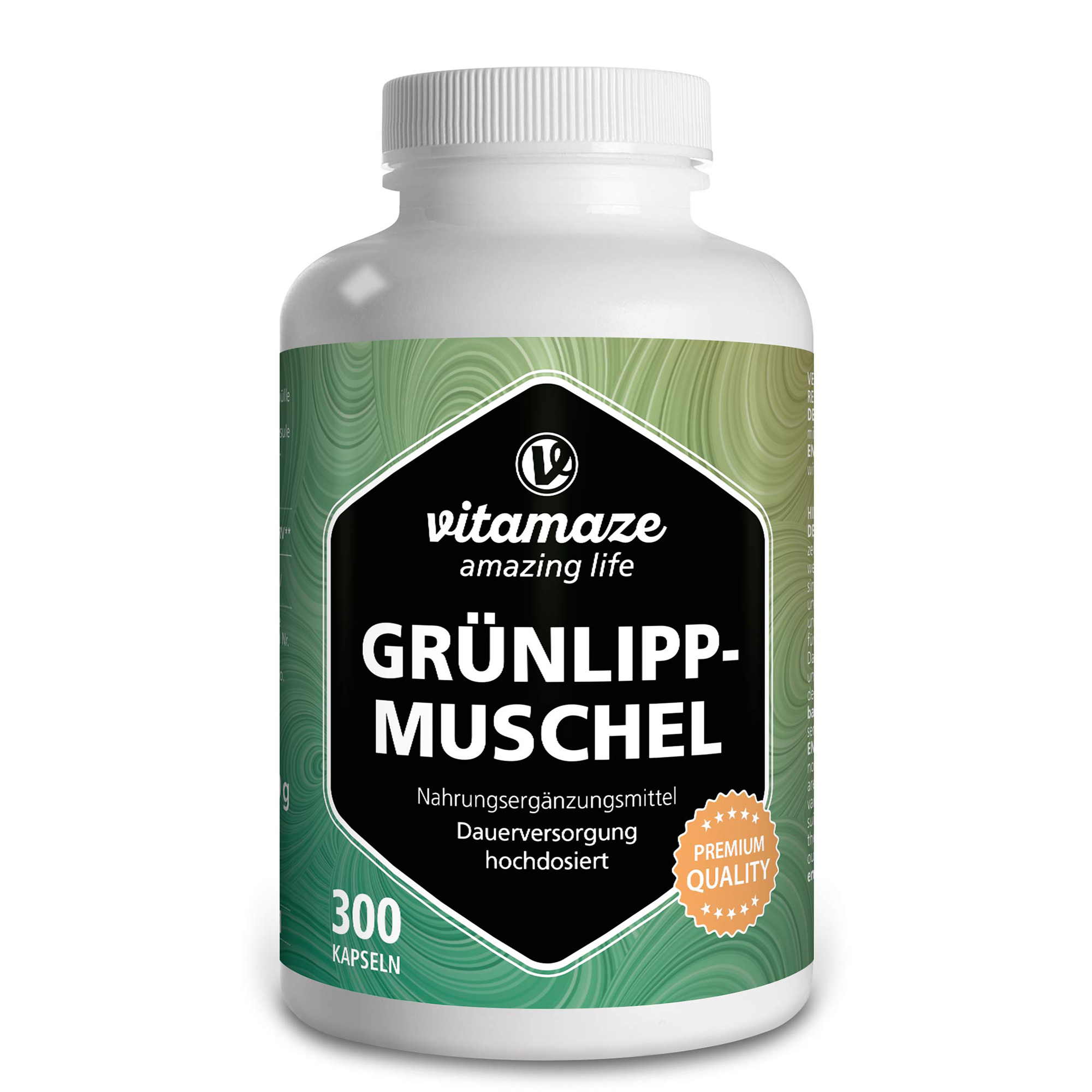 VITAMAZE GRÜNLIPPMUSCHEL 500 mg hochdosiert Kapseln
