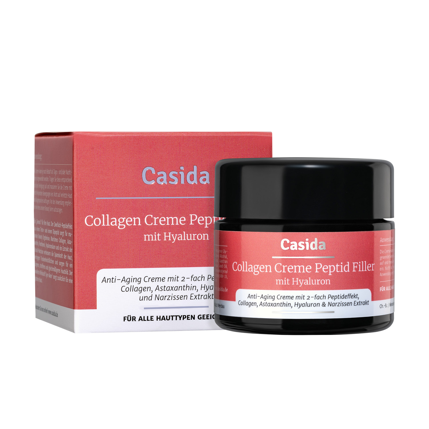 CASIDA COLLAGEN CREME Peptid Filler+Hyaluron