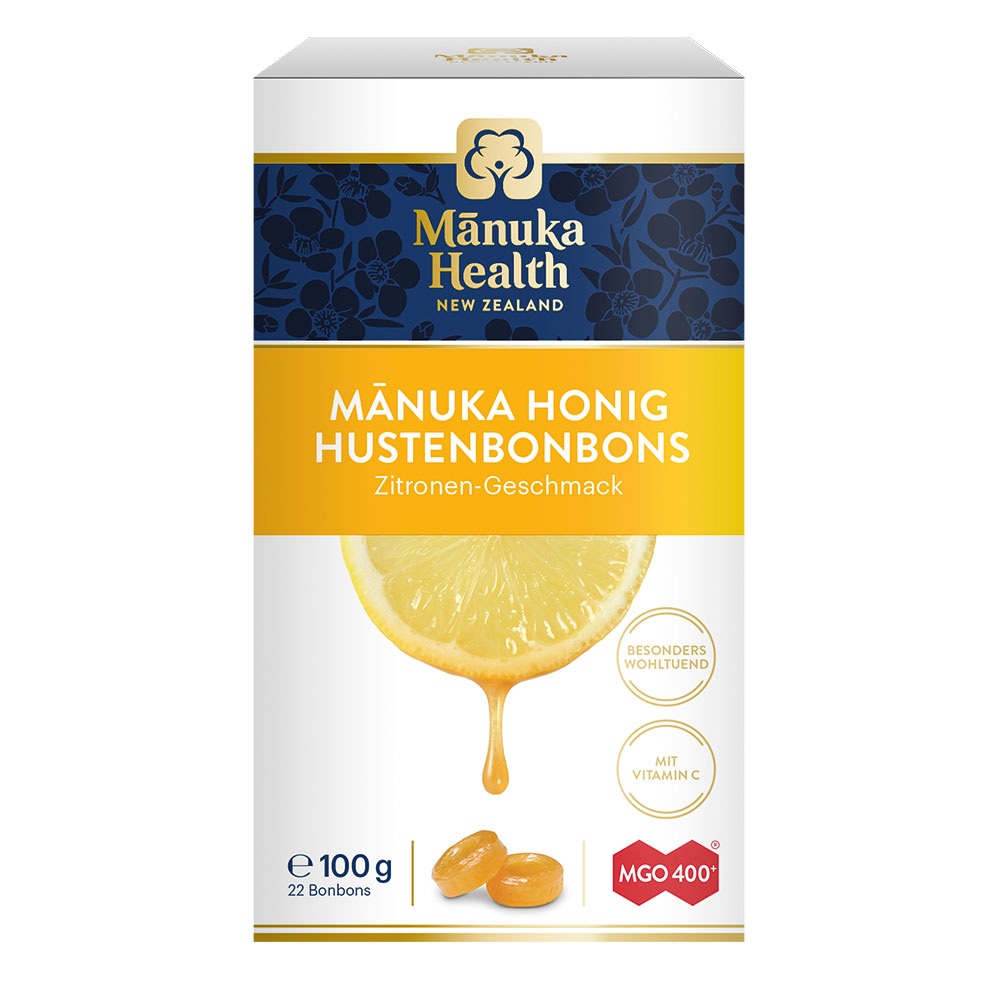 MANUKA HEALTH MGO 400+ Lutschbonb.Zitrone