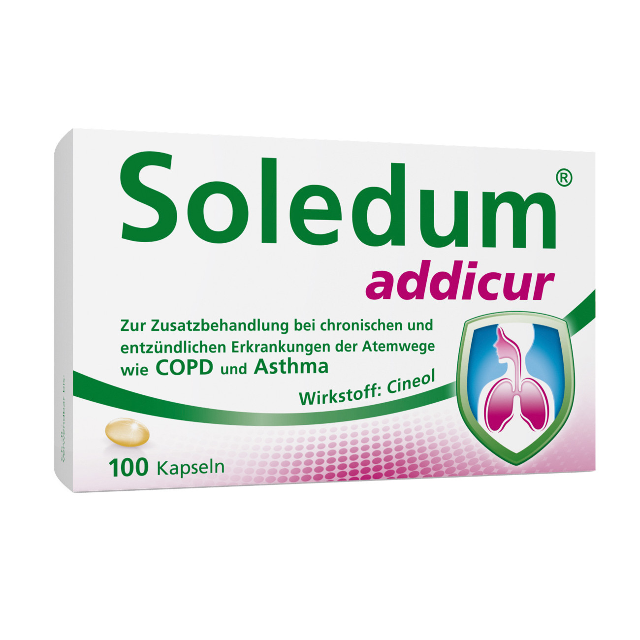 SOLEDUM addicur 200 mg magensaftres.Weichkapseln