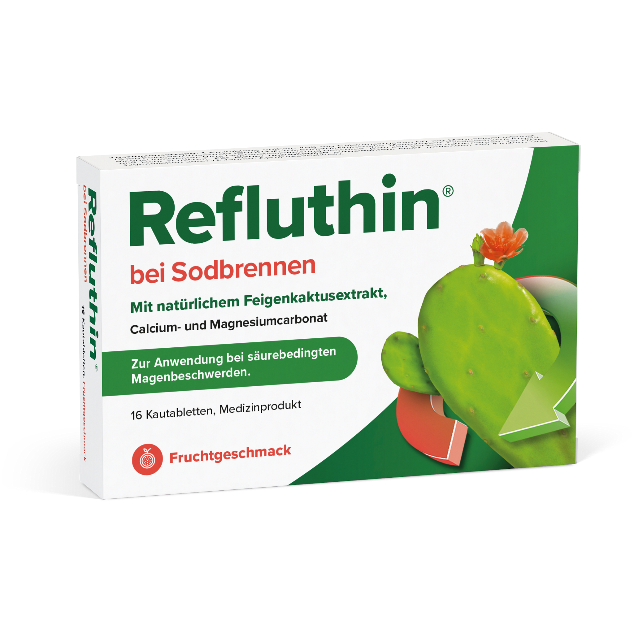 REFLUTHIN bei Sodbrennen Kautabletten Frucht