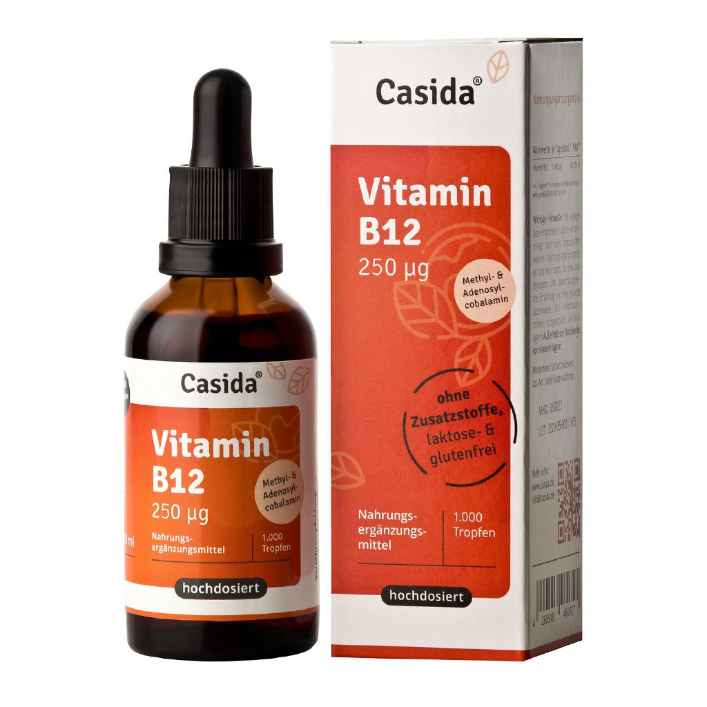 CASIDA VITAMIN B12 TROPFEN vegan