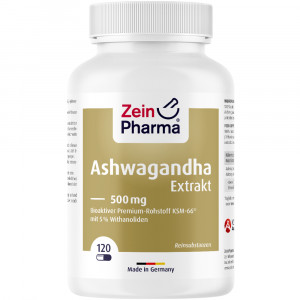 ZeinPharma ASHWAGANDHA EXTRAKT 500 mg Kapseln