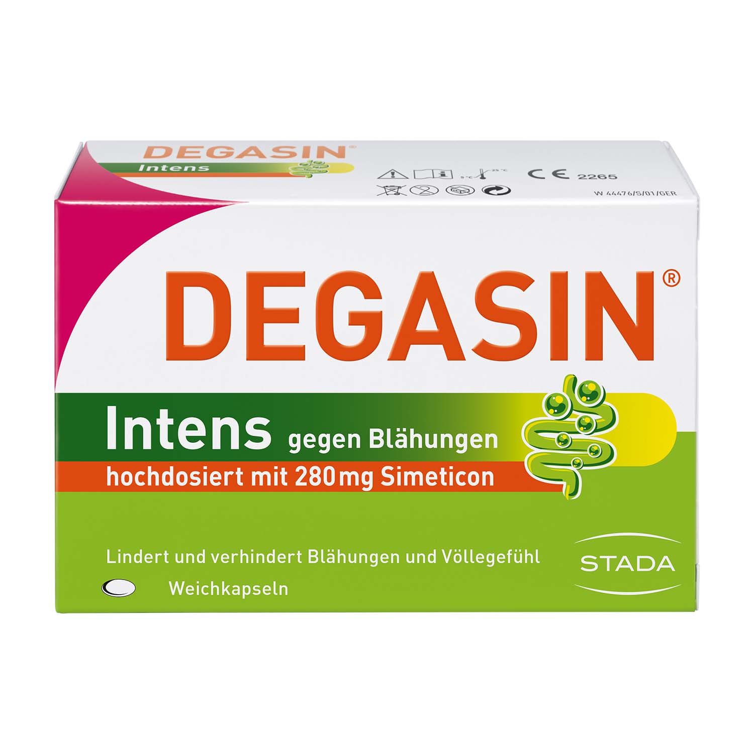 STADA DEGASIN intens 280 mg Weichkapseln