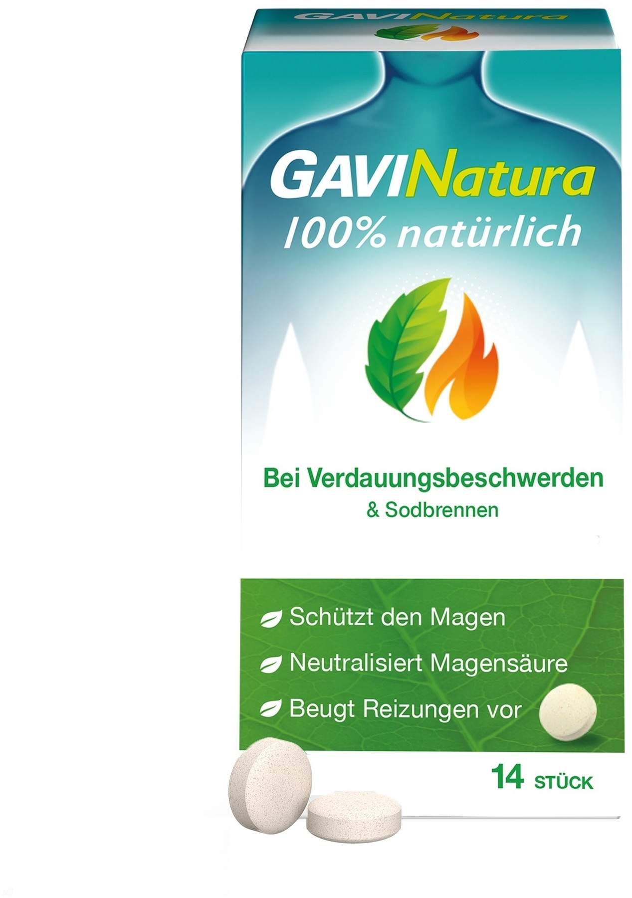 RECKITT BENCKISER DEUTSCHLAND GAVINATURA natürlich bei Verdauungsbeschwerd.Lut.