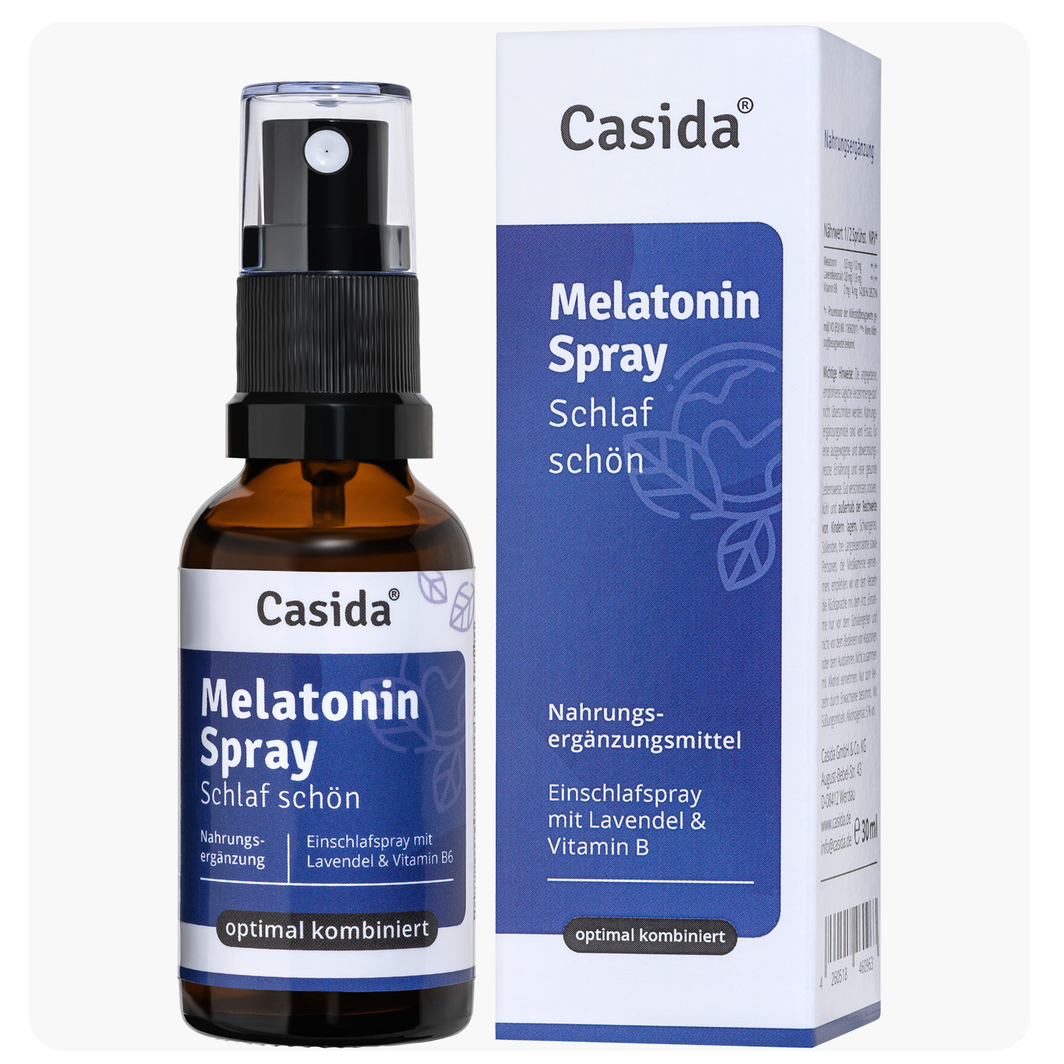 CASIDA MELATONIN SPRAY Schlaf schön