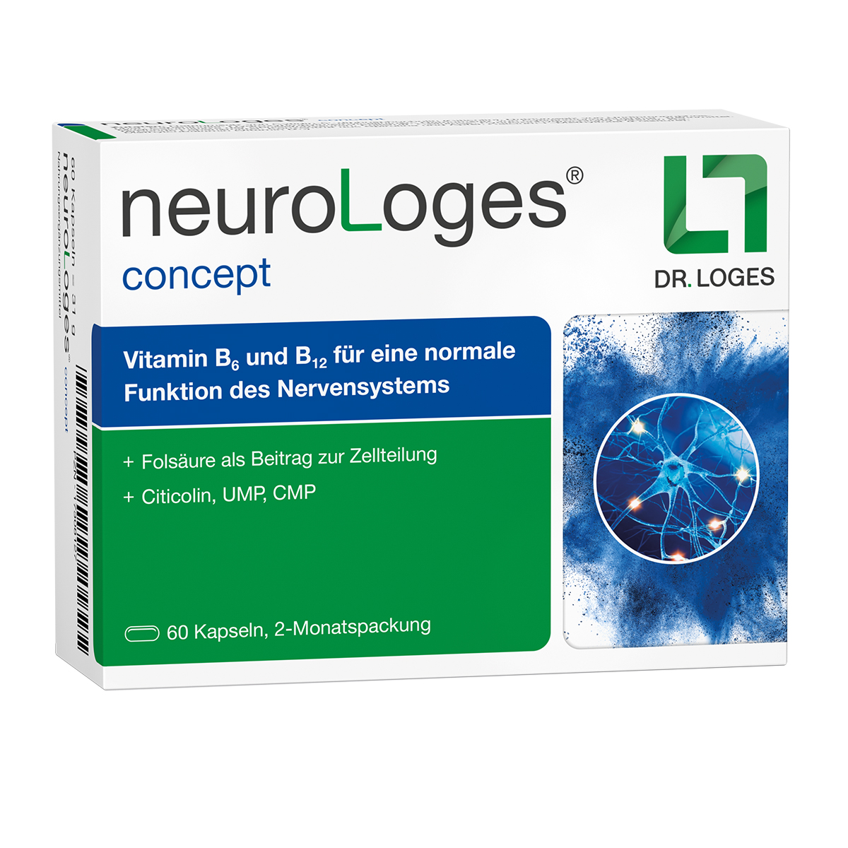 DR. LOGES NEUROLOGES concept Kapseln