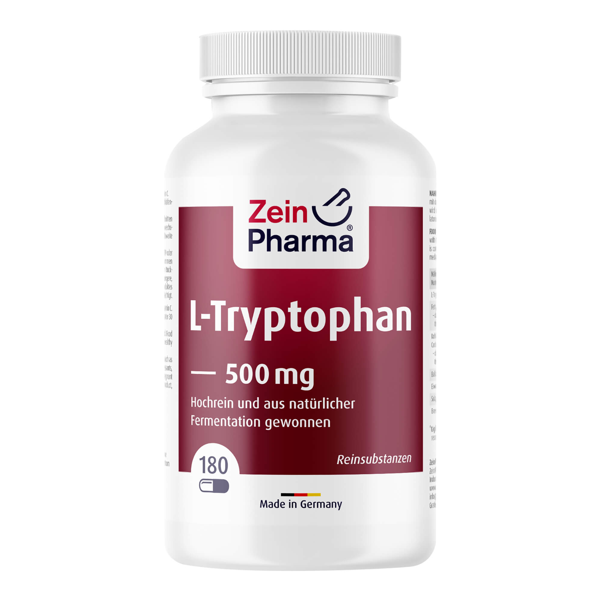 ZeinPharma L-TRYPTOPHAN 500 mg Kapseln