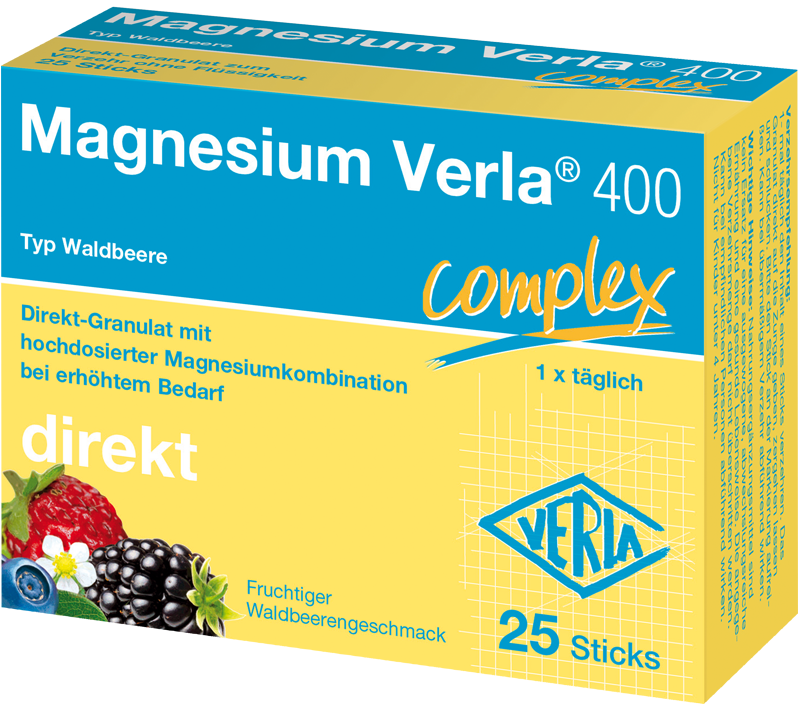 Magnesium Verla 400 Typ Waldbeere