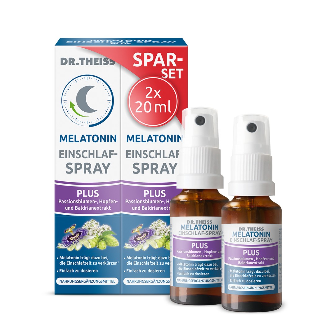 DR. THEISS DR.THEISS Melatonin Einschlaf-Spray Plus Spar-Set